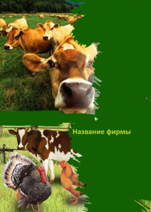 Шаблон №6543, Блокнот А6, Питание, Животные