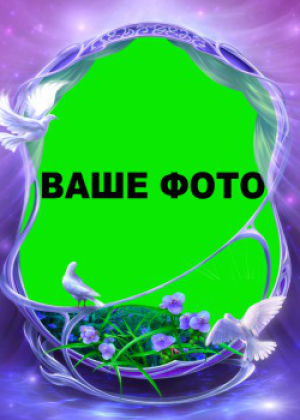 Шаблон №16952, Магнит А8, Цветы